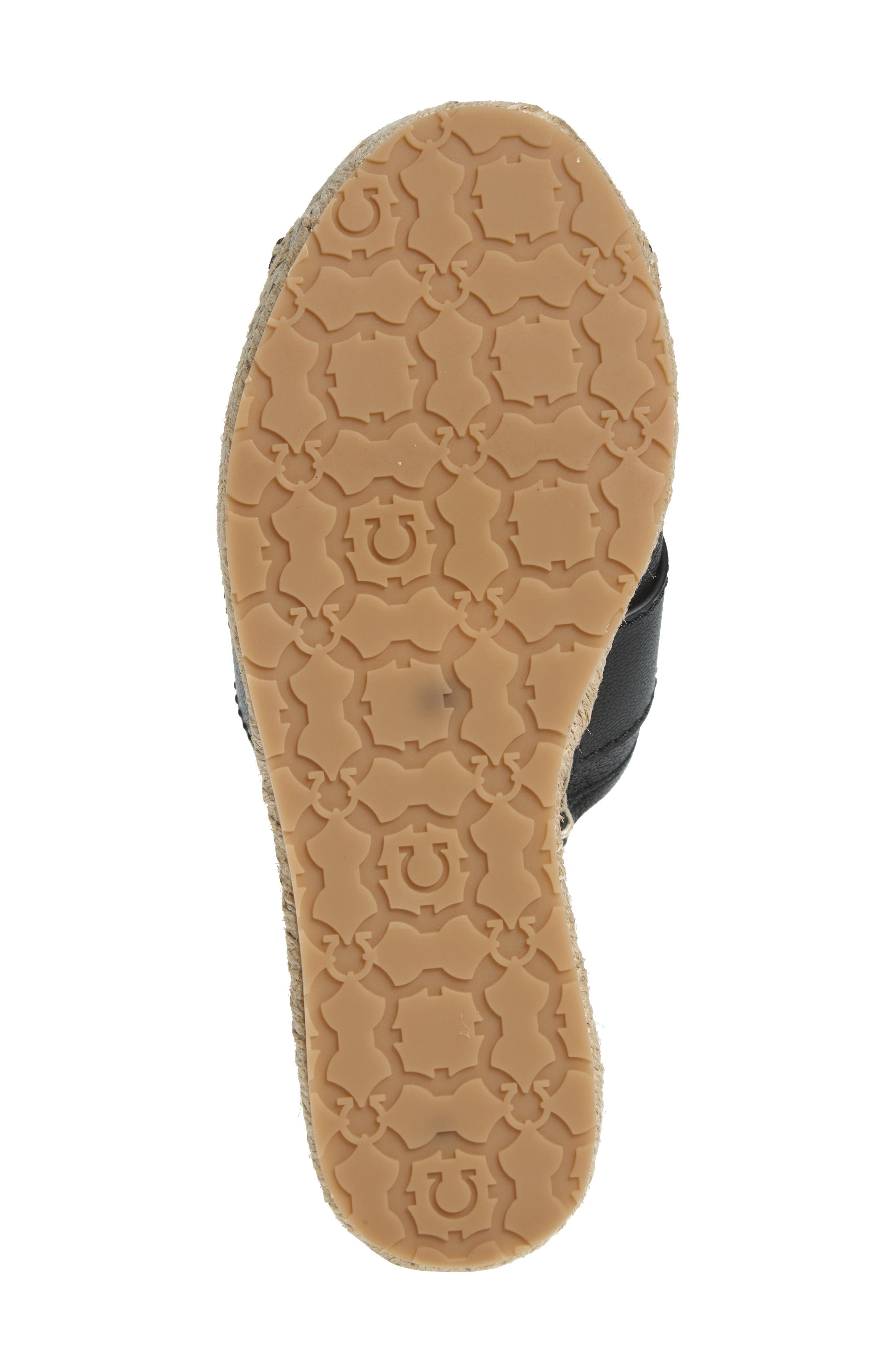 FERRAGAMO Espadrille Wedge Sandal, Alternate, color, 