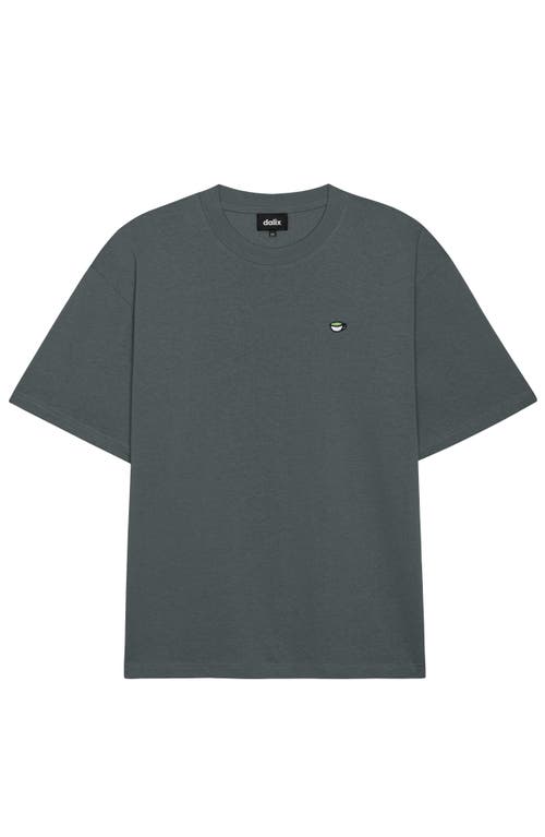 Dalix Mens Lil Matcha Heavy Weight Cotton Tee