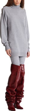 Balmain Short Cashmere Jumper Dress