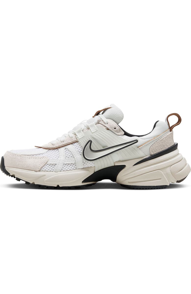 Nike V2K x Susan Fang Run Sneaker, Alternate, color, Summit White/ Chrome/ Brown