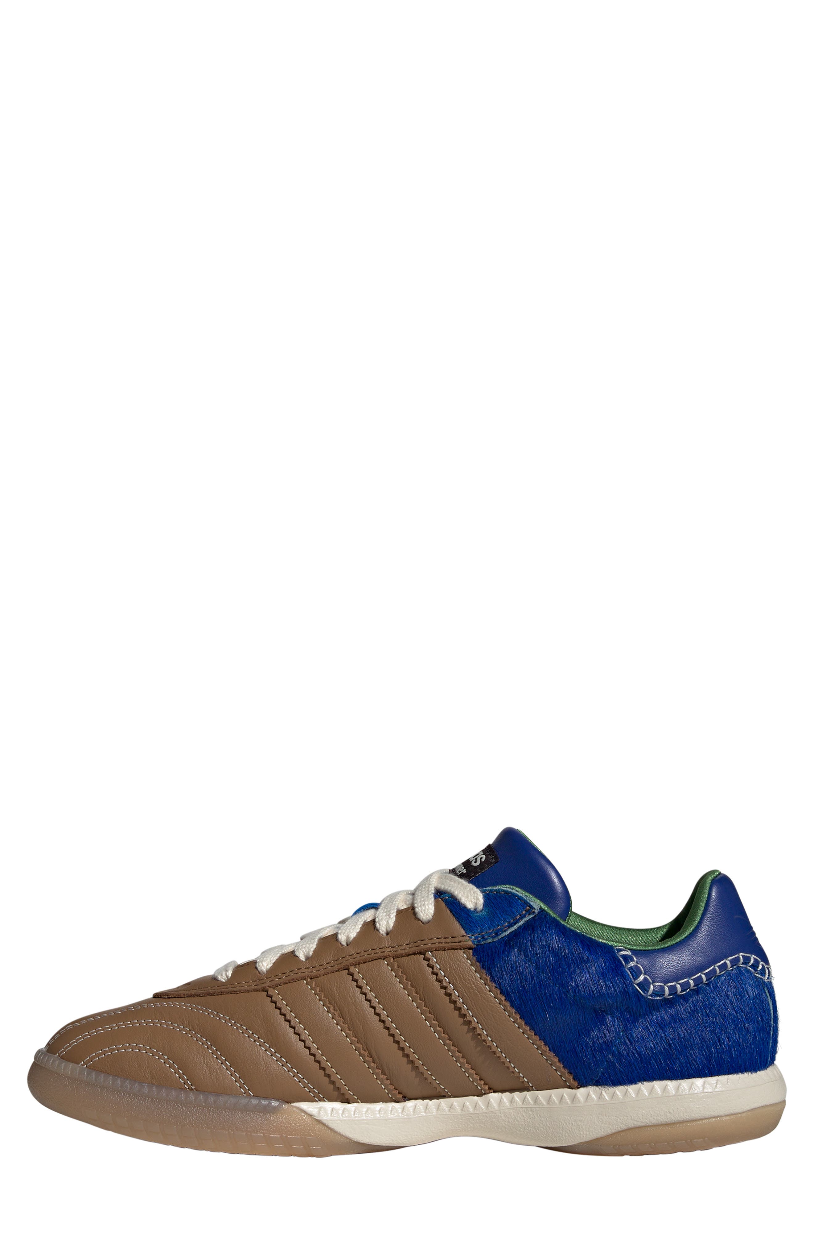adidas x Wales Bonner Samba Millennium Sneaker, Alternate, color, Supcol/ Supcol/ Royal Blue