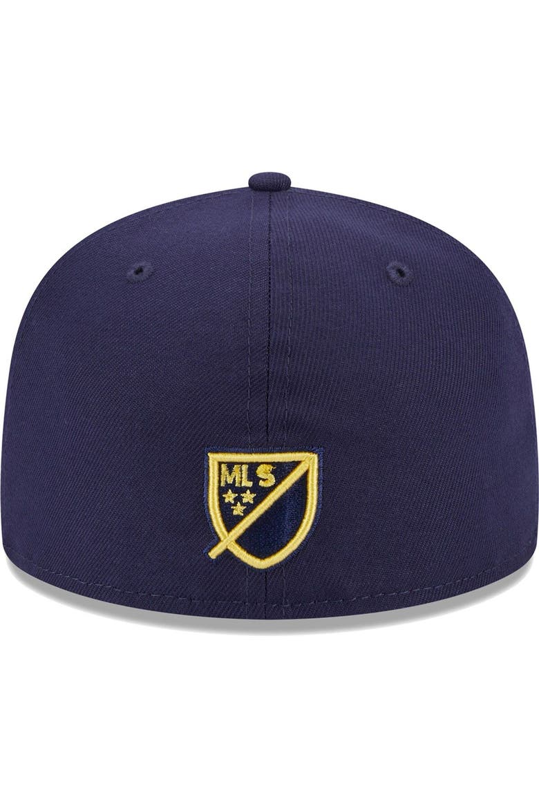 Men's New Era Navy Nashville SC Patch 59FIFTY Fitted Hat, Alternate, color, Navy