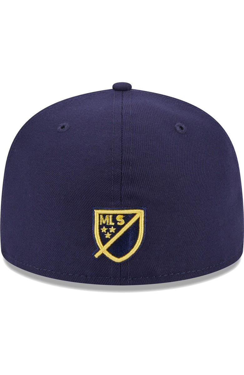 New Era Men's New Era Navy Nashville SC Patch 59FIFTY Fitted Hat, Alternate, color, Navy