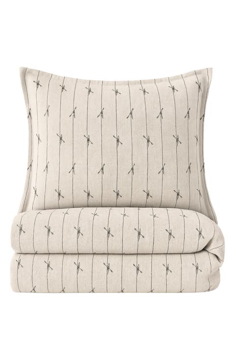 Downstream Queen Duvet Cover, Sheet & Shams Set