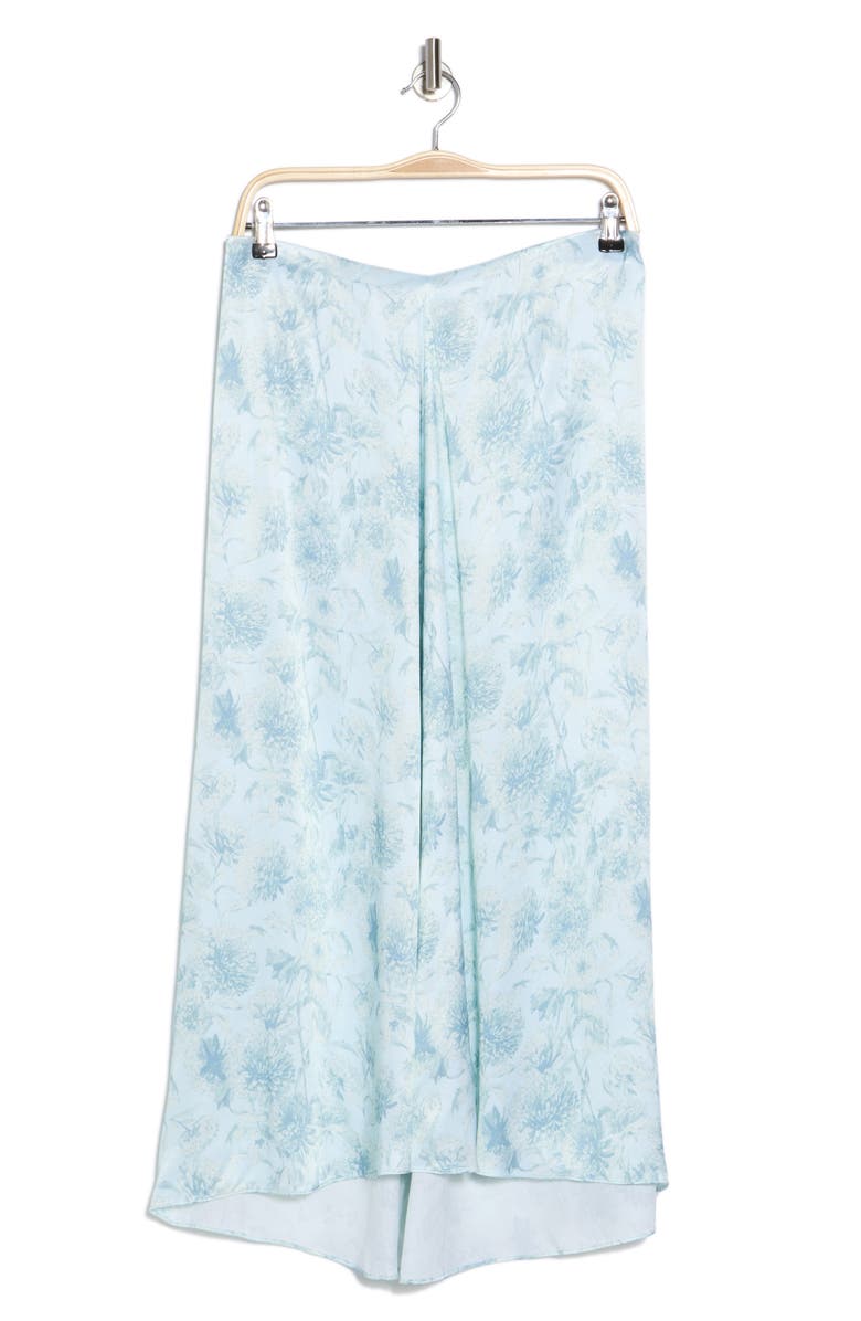 Vince Dahlia Pleated Satin Skirt, Alternate, color, Mint
