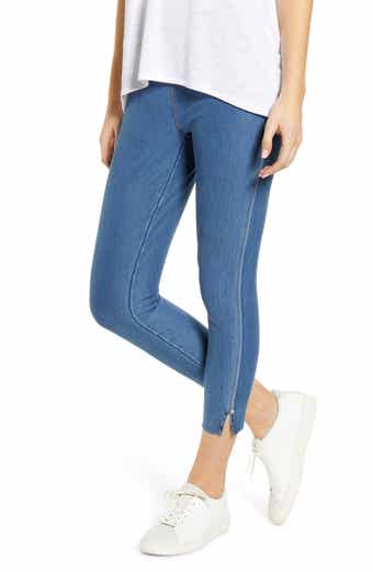 Lysse ́ Crop Slit Denim Leggings