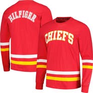 Tommy Hilfiger Men's Tommy Hilfiger Red/Gold Kansas City Chiefs Nolan Long Sleeve T-Shirt