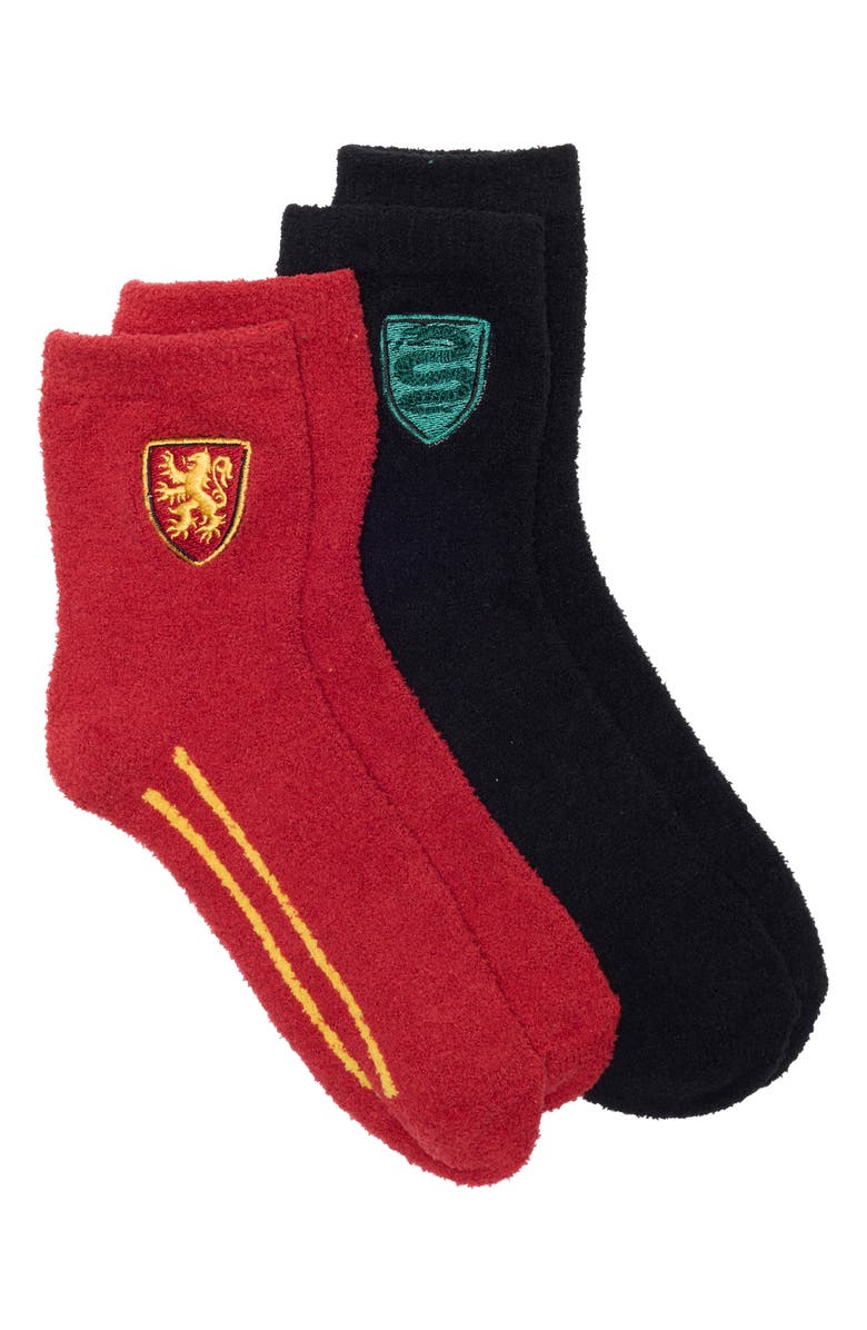 Centric Brands Harry Potter House Battle 2-Pack Crew Socks, Main, color, Burgundy
