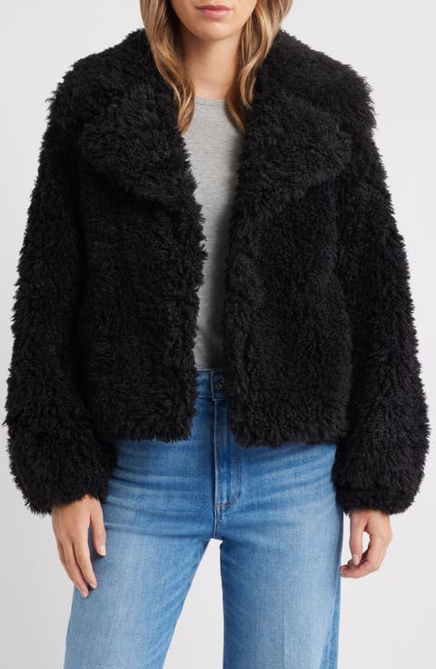 Sam Edelman Short Faux Fur Jacket | Nordstrom
