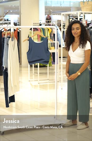 Sweaty Betty All Day Wrap Waist Crop Tank (Women) | Nordstromrack