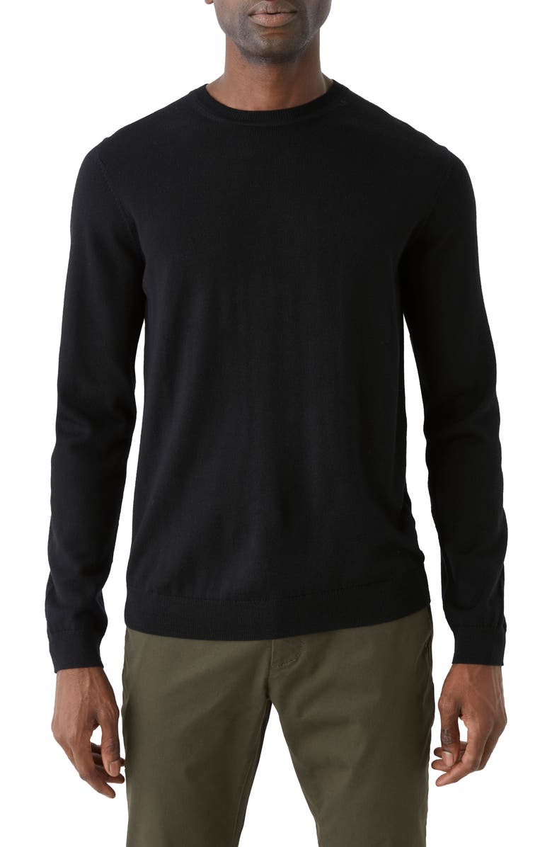 Frank And Oak Merino Crewneck Sweater, Main, color, 