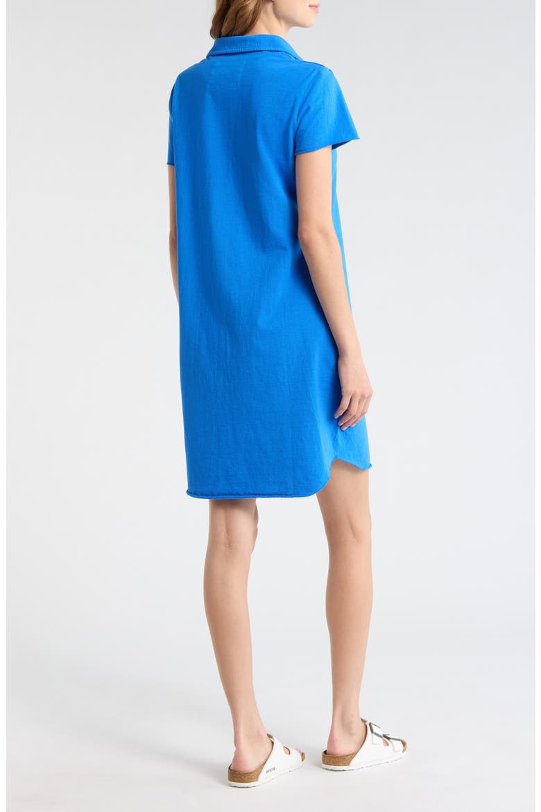 Lauren Cotton Polo Dress, Alternate, color, LAPIS BLUE