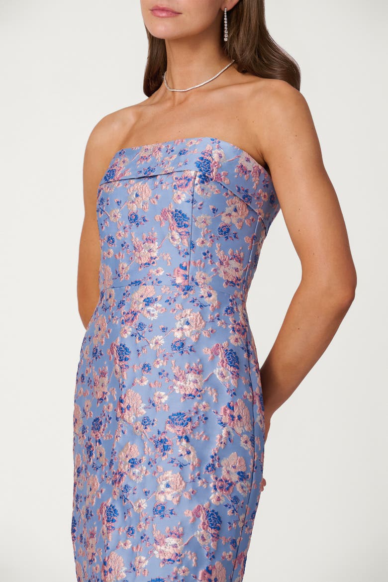 Midnight Jacquard Callie Dress, Alternate, color, Lilac Multi