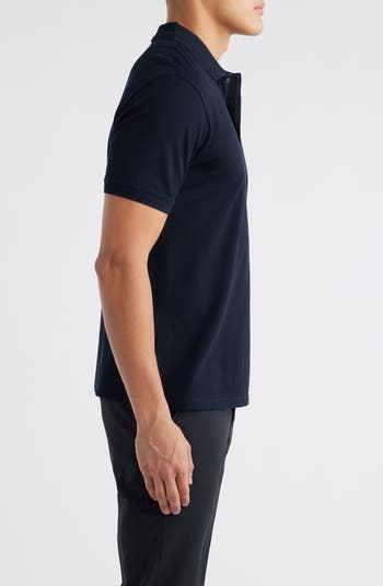 Embroidered Logo Trim Polo