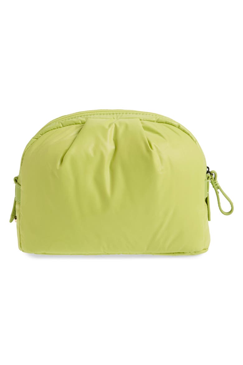 Medium Nimbus Water Repellent Nylon Pouch, Alternate, color, LIME