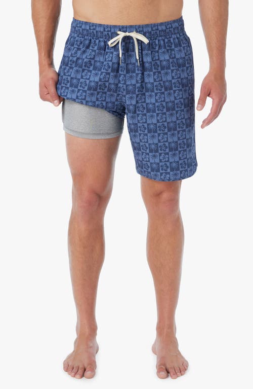 Fair Harbor The Anchor Swim Trunks In Blue