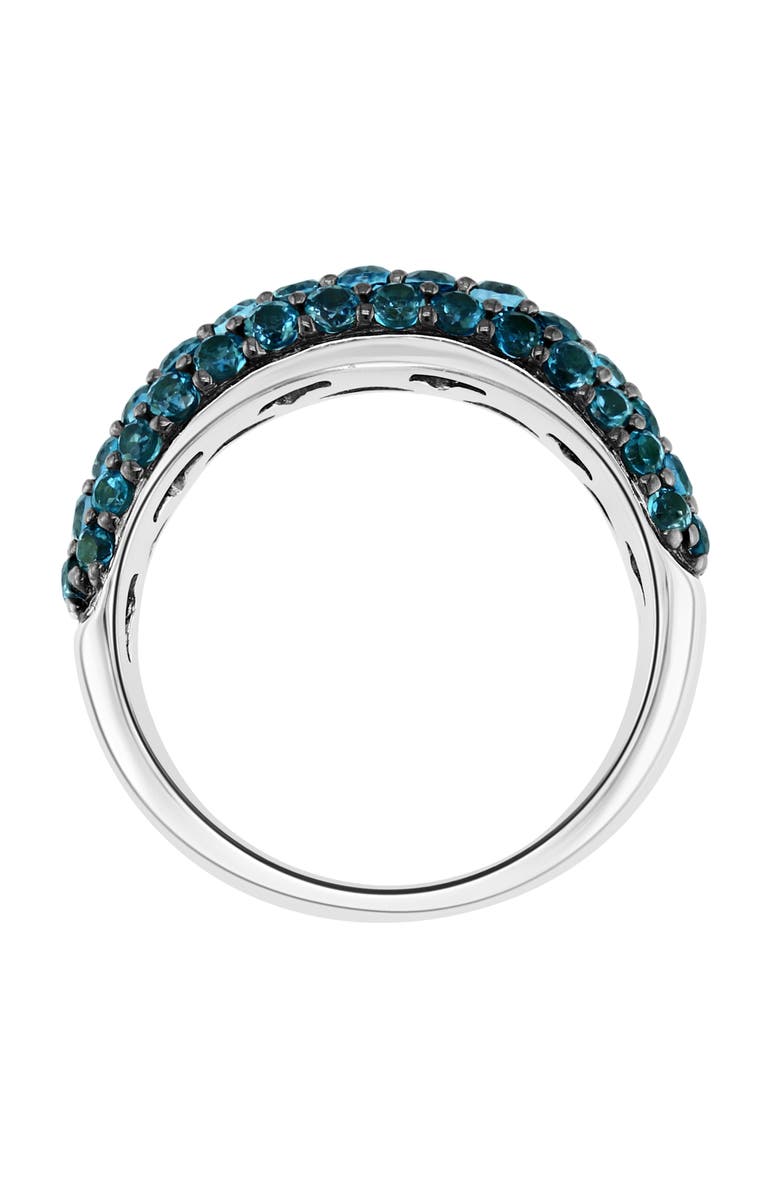 EFFY Pavé London Blue Topaz Ring, Alternate, color,