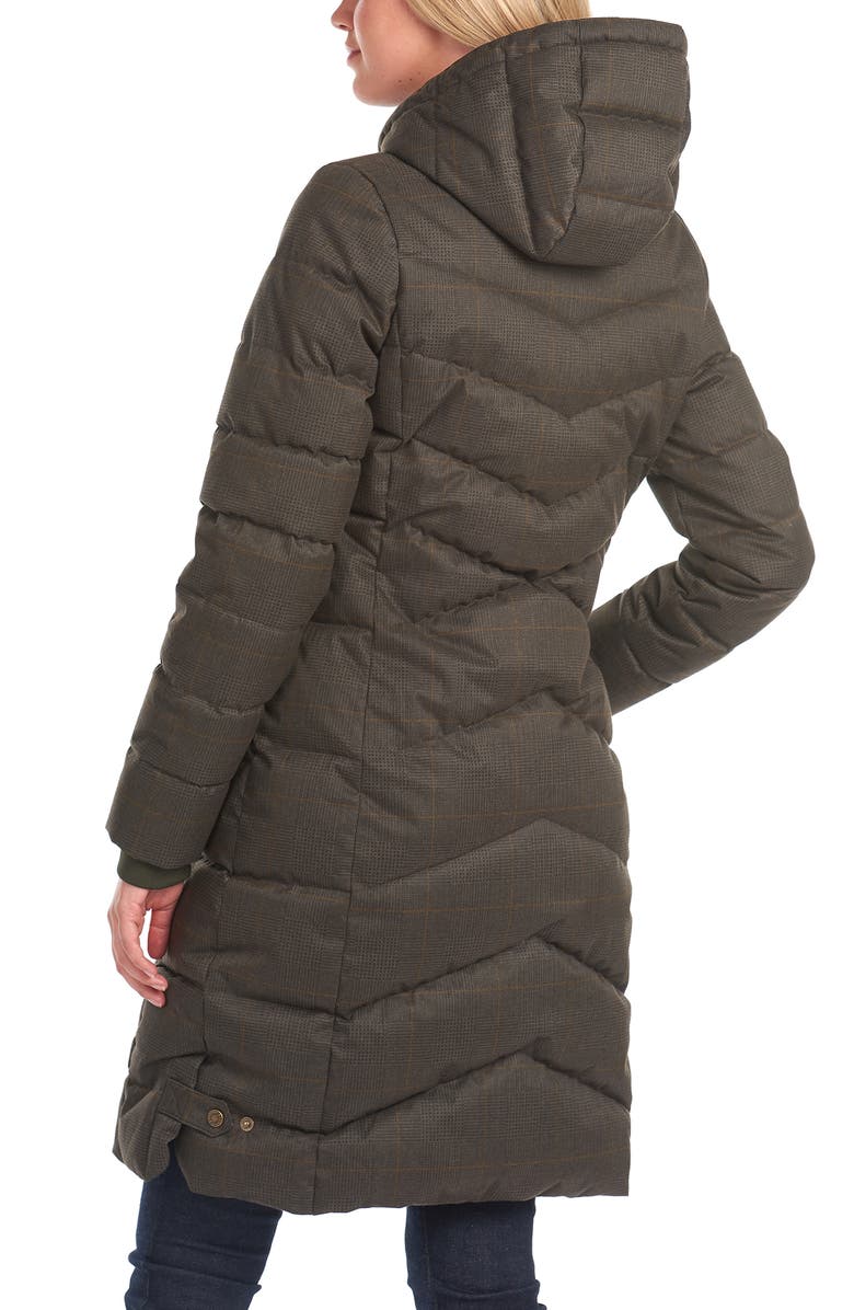 Barbour Kingston Hooded Puffer Coat, Alternate, color, 