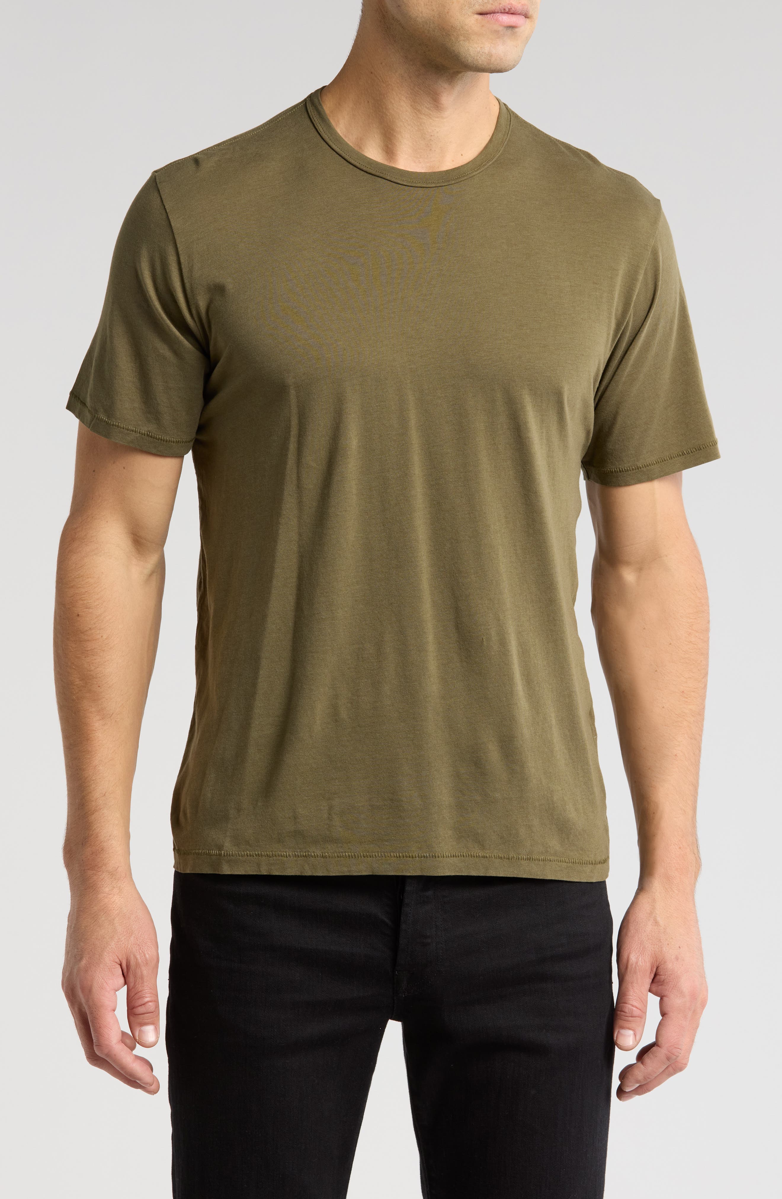 rag & bone Crewneck Cotton Blend T-Shirt