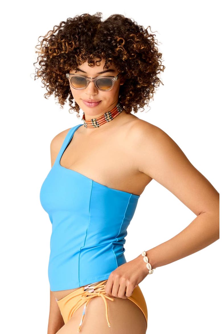 Rio Compression Tankini, Alternate, color, Lagoon