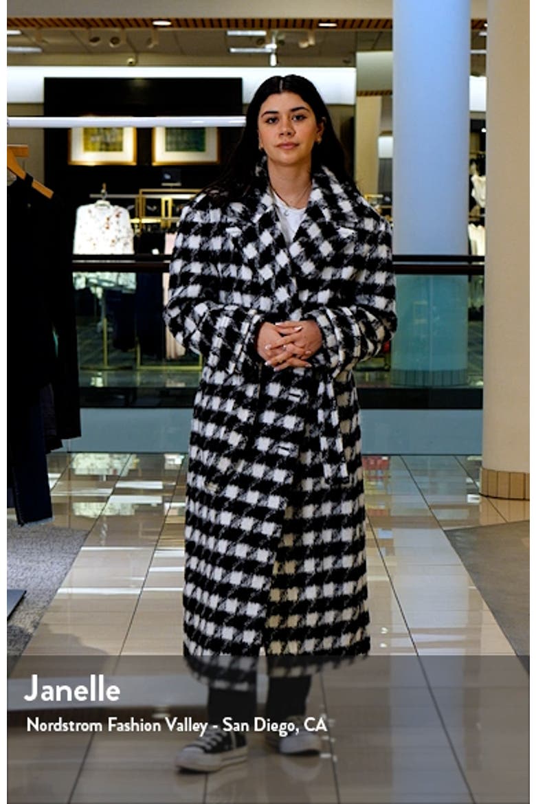 Haithe Check Coat video