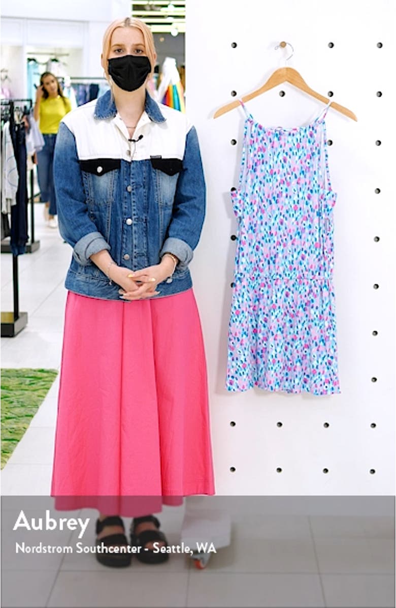 Gianni Sleeveless Skort Romper, sales video thumbnail