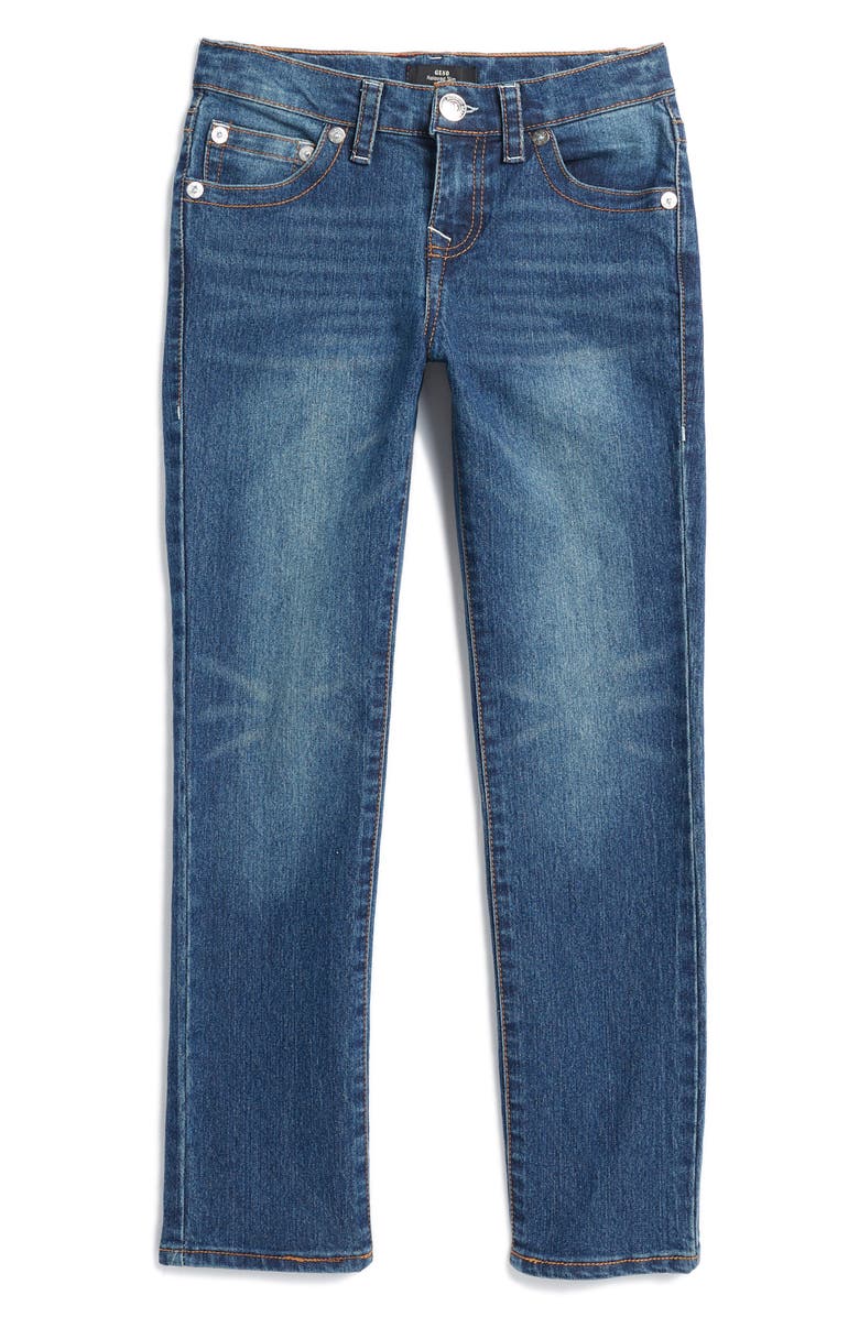 True Religion Brand Jeans Kids' Geno Slim Fit Jeans, Main, color, 