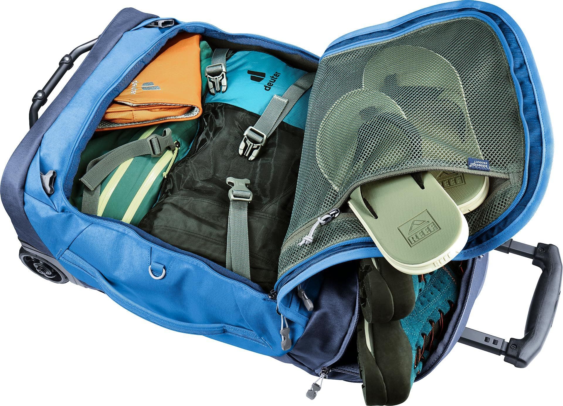 Duffel Pro Movo 36L Roller Duffel Bag, Alternate, color, Neptune-Nightblue
