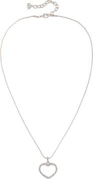 Susan Caplan 1980s Vintage Nina Ricci Heart Pendant
