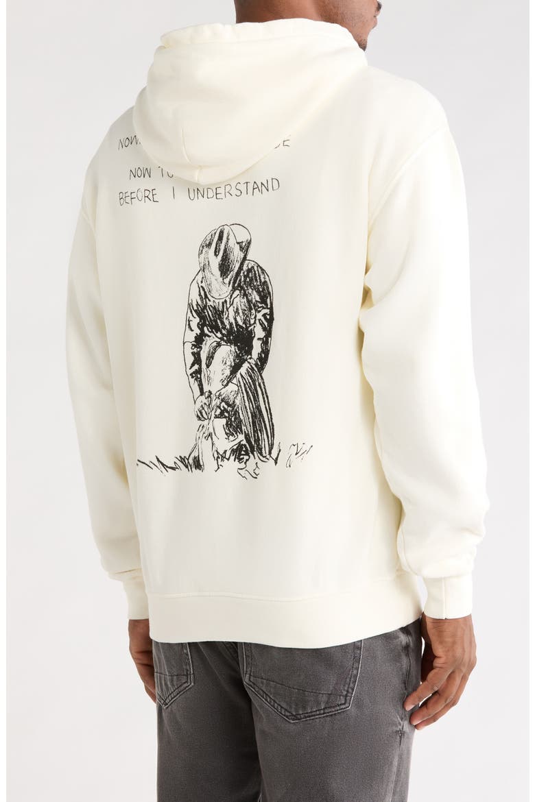 Return Again Graphic Hoodie, Alternate, color, BONE