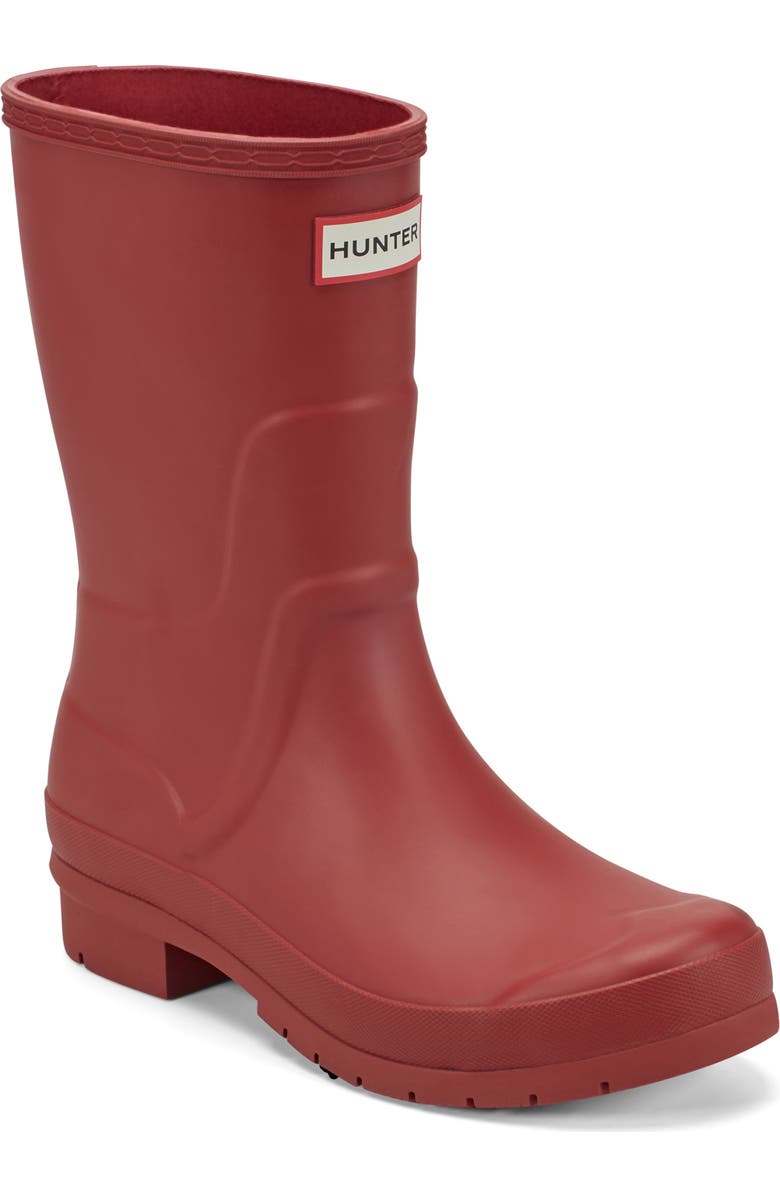 Hunter Liberty Rain Boot, Main, color, Red