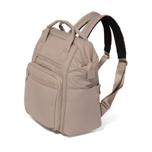 Baggallini Chelsea Laptop Backpack In Moonrock Puff