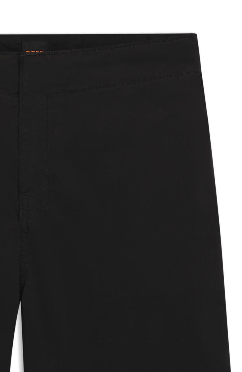 BOSS Orange Tahiana High Waist Wide Leg Pants, Alternate, color, Black