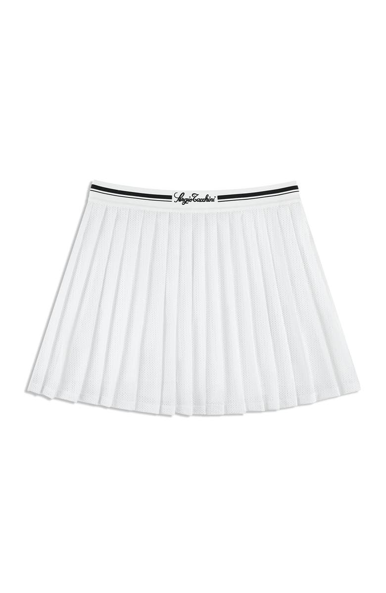 Sergio Tacchini Verona Mesh Skort, Alternate, color, Brilliant White