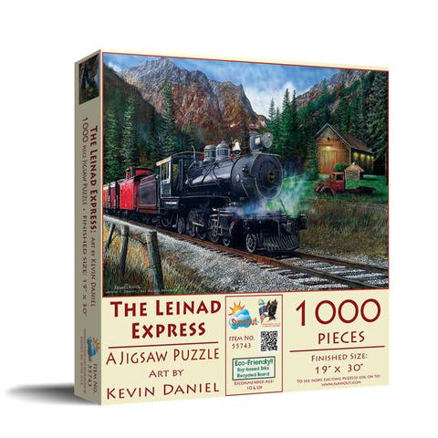 The Leinad Express 1000 piece Jigsaw Puzzle for Adults