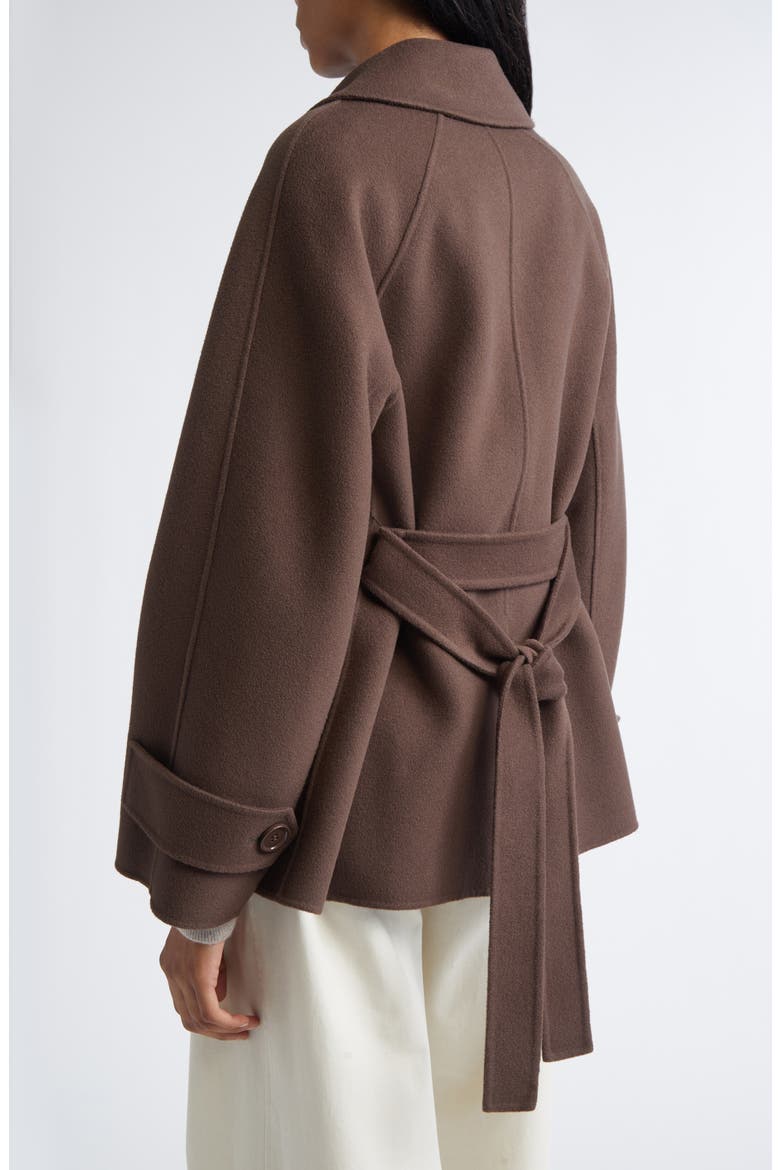 Louise Short Wool Double Face Coat (Women) | Nordstrom