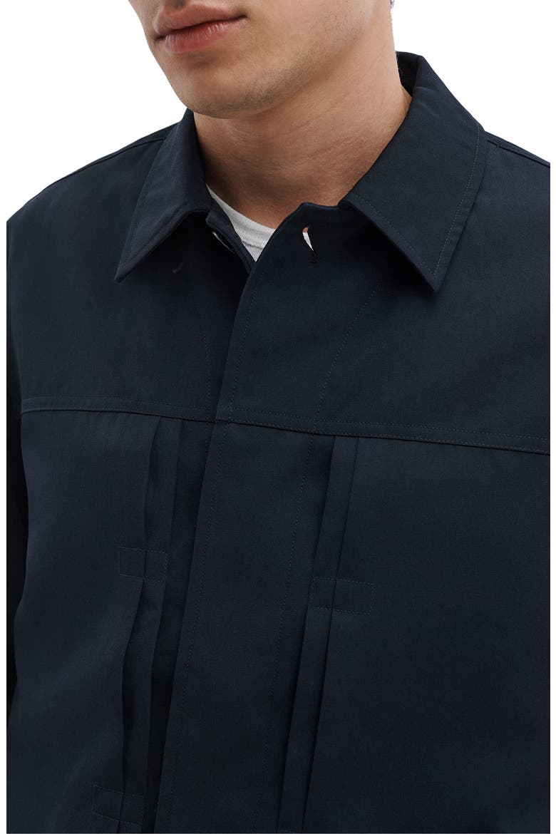 Dwight Wool Gabardine Jacket, Alternate, color, NAVY