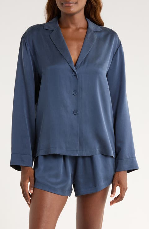Washable Silk Short Pajamas