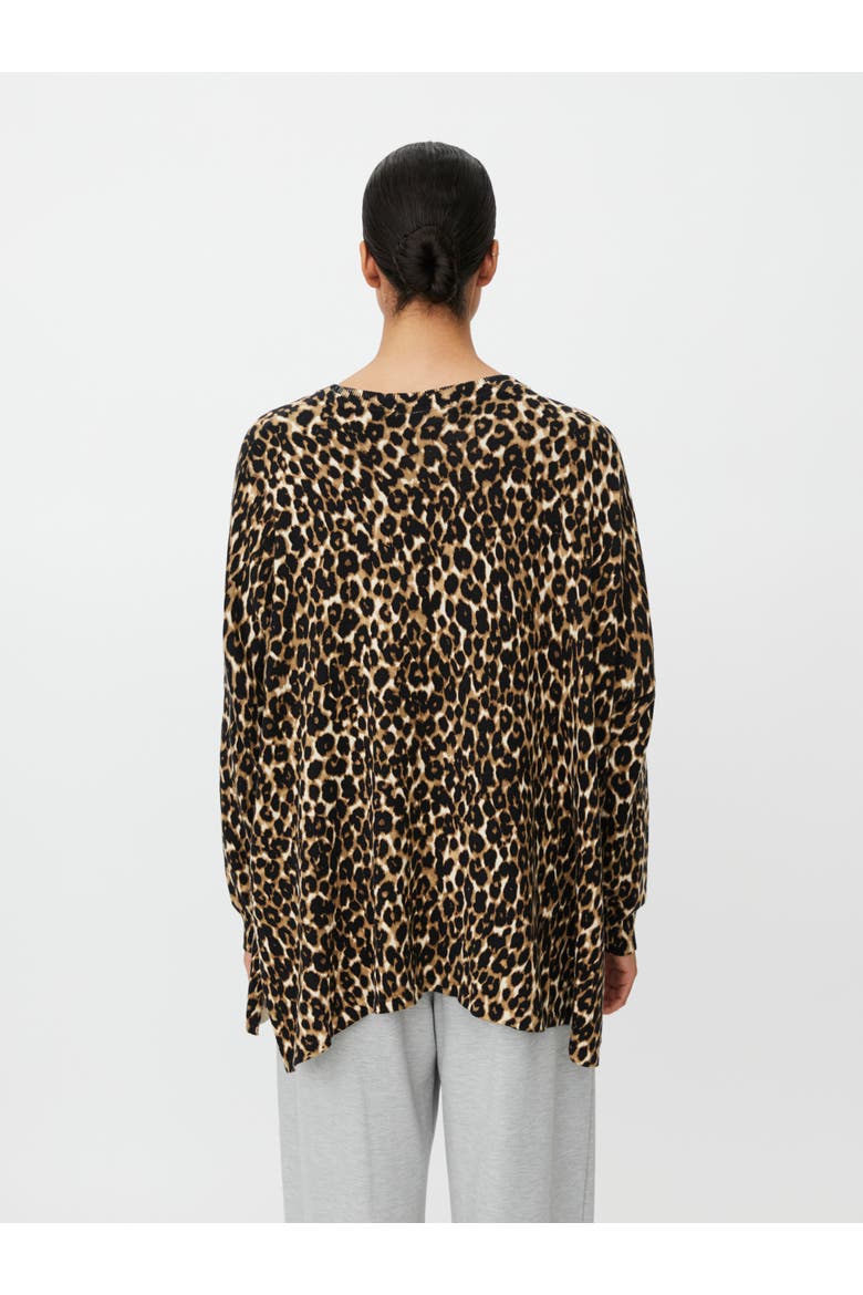 MaFeluci Leopard Print Jumper, Alternate, color, Incense
