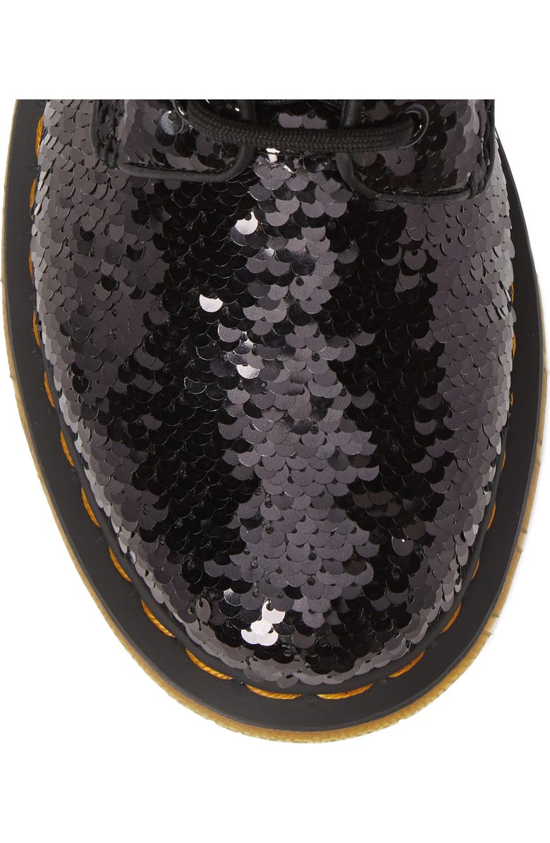 Dr. Martens 1460 Pascal Flip Sequin Boot, Alternate, color,