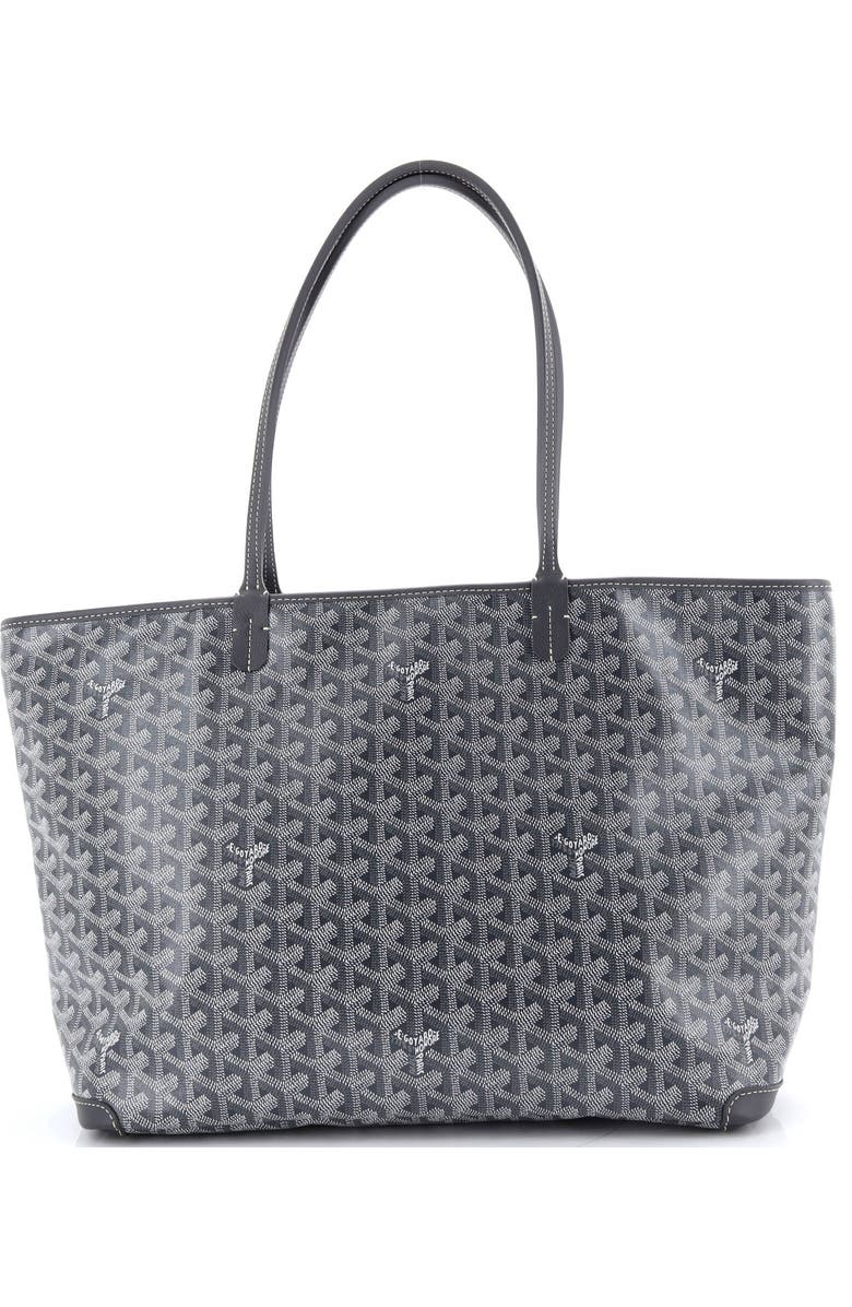 Pre-Owned Goyard Artois Tote Coated Canvas MM, Alternate, color, Gray