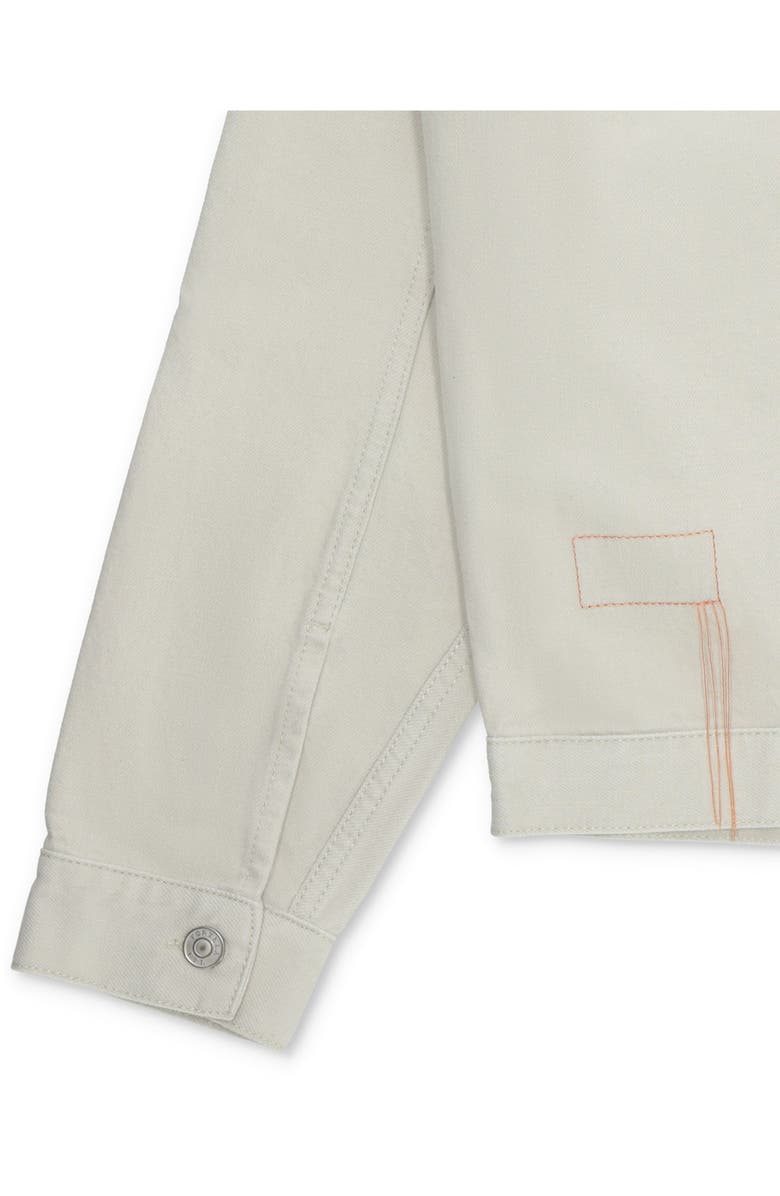 Fortela Drill Cotton Jacket, Alternate, color, White