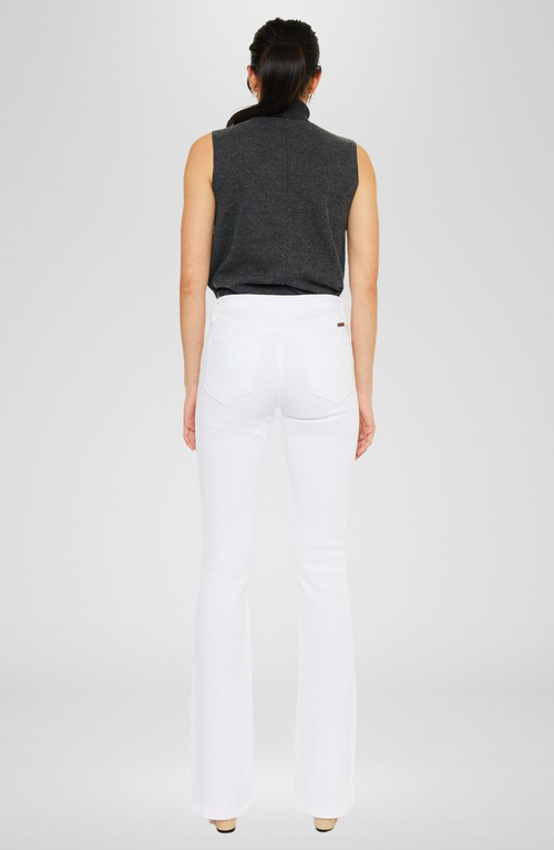 Kancan Vanilla Essentials High Rise Bootcut Jeans In White