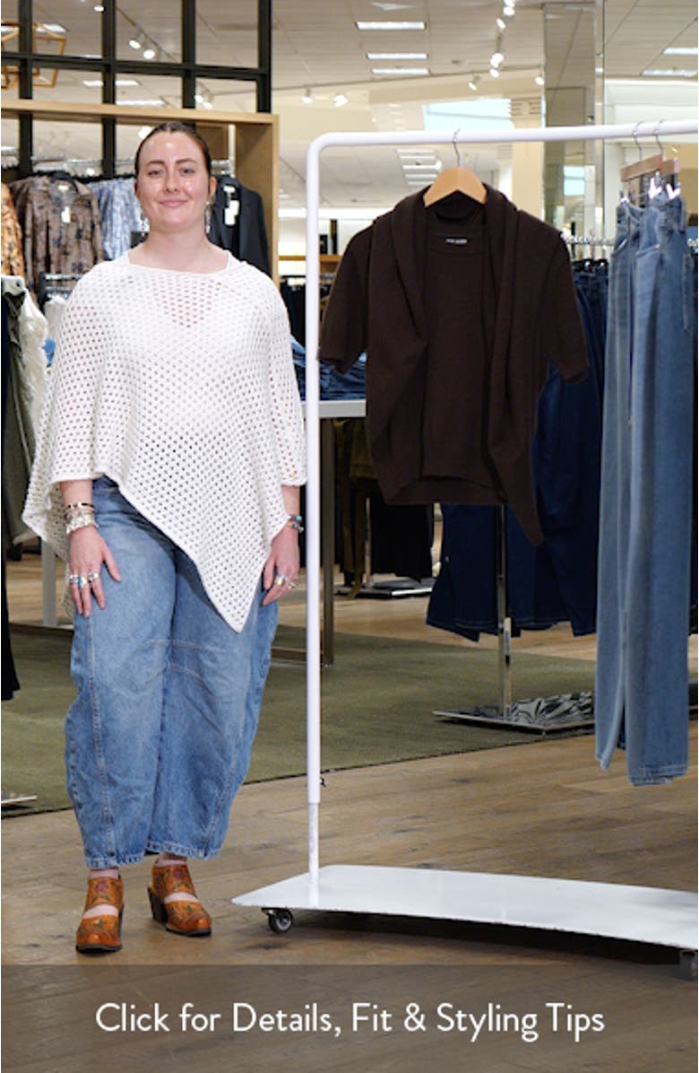 Hermia Short Sleeve Sweater, sales video thumbnail