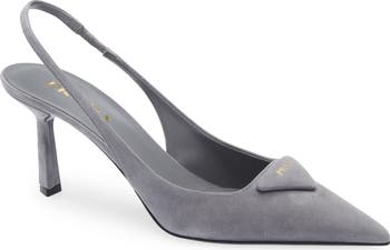 Prada Logo Slingback Pump (Women) | Nordstrom