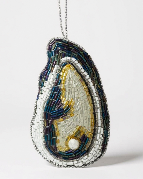 Pillowpia Oyster Ornament In Multi