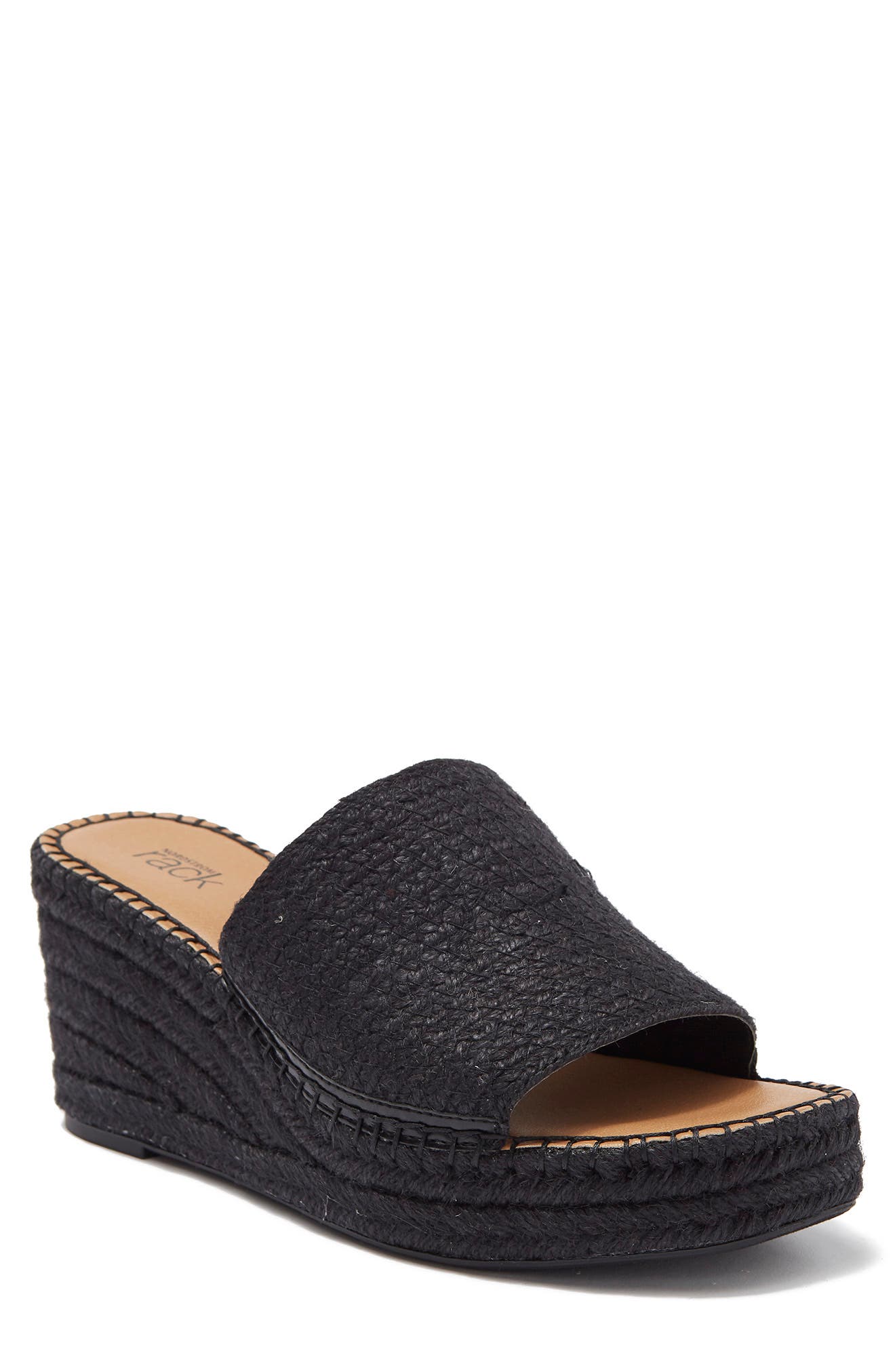NORDSTROM RACK Claire Jute Wedge Slide Sandal