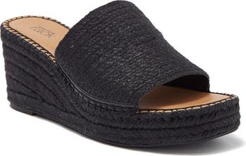 Claire Jute Wedge Slide Sandal
