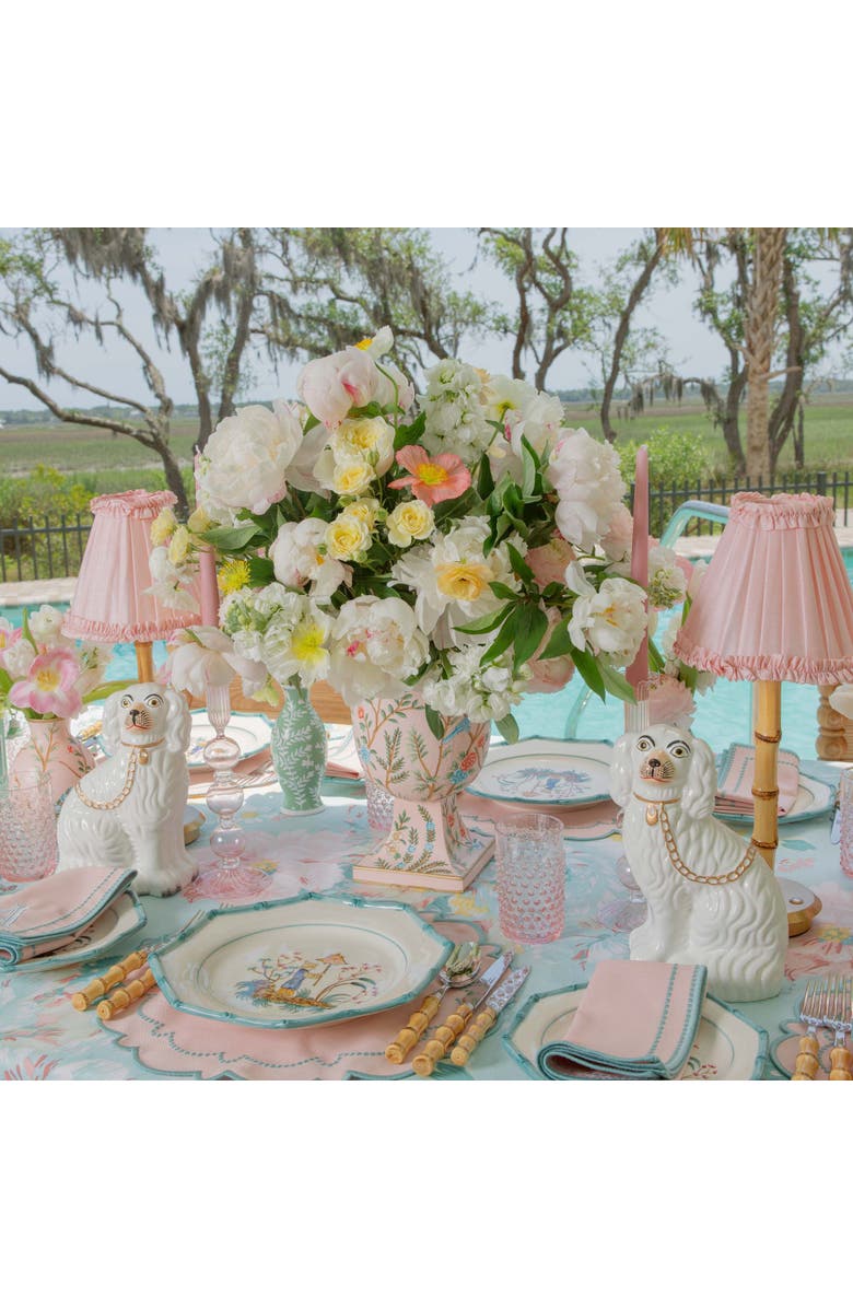 Mrs. Alice Rose Pink Hobnail Glasses, Alternate, color, Pink