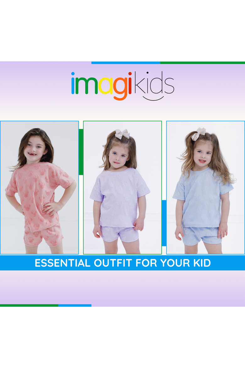 Minnie Mouse 2-Piece Tee and Shorts Set, Alternate, color, Minnie Light Blue